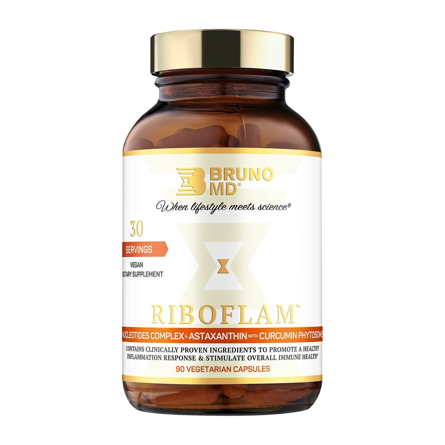 BRUNO MD Riboflam Capsule 90 Count