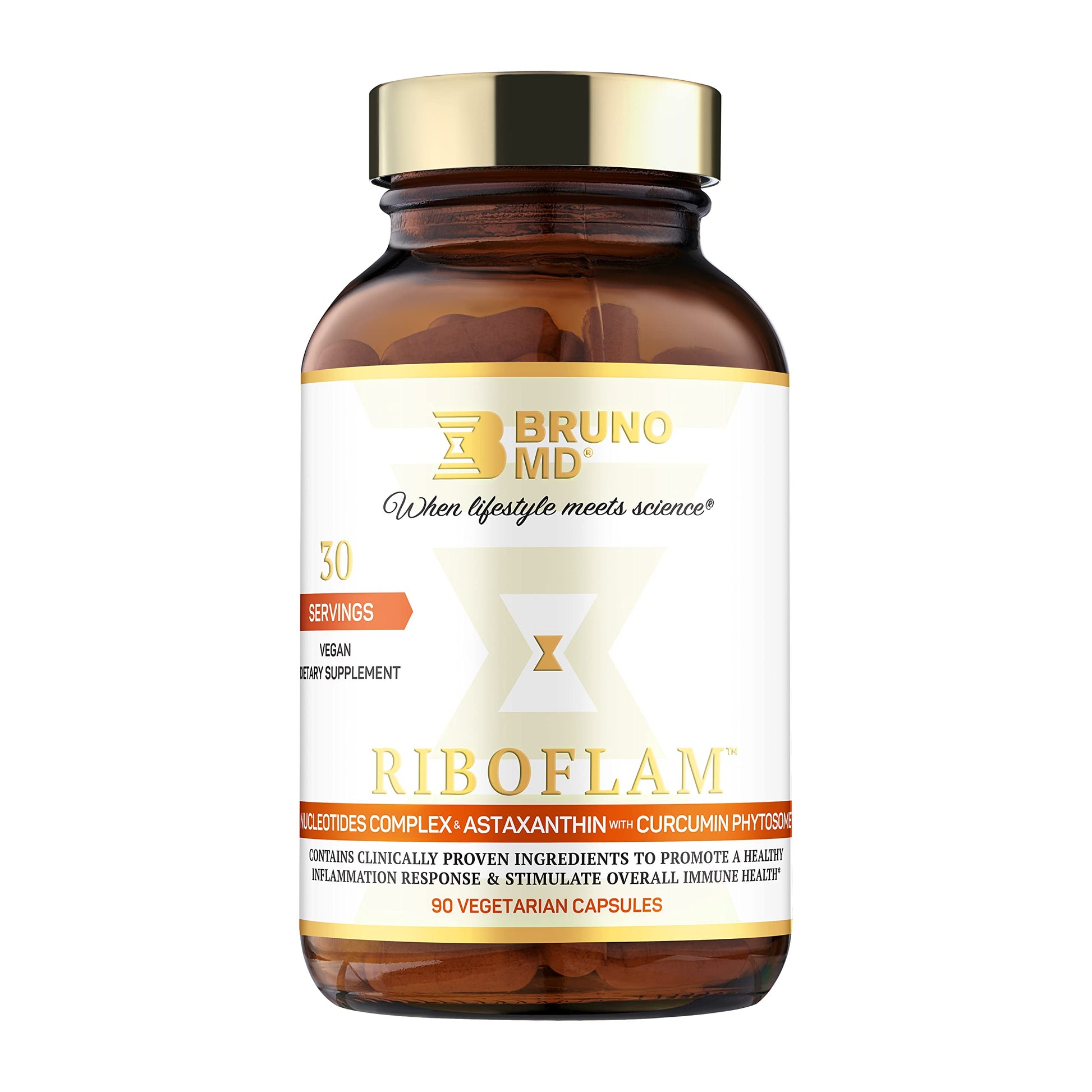 BRUNO MD Riboflam Capsule 90 Count