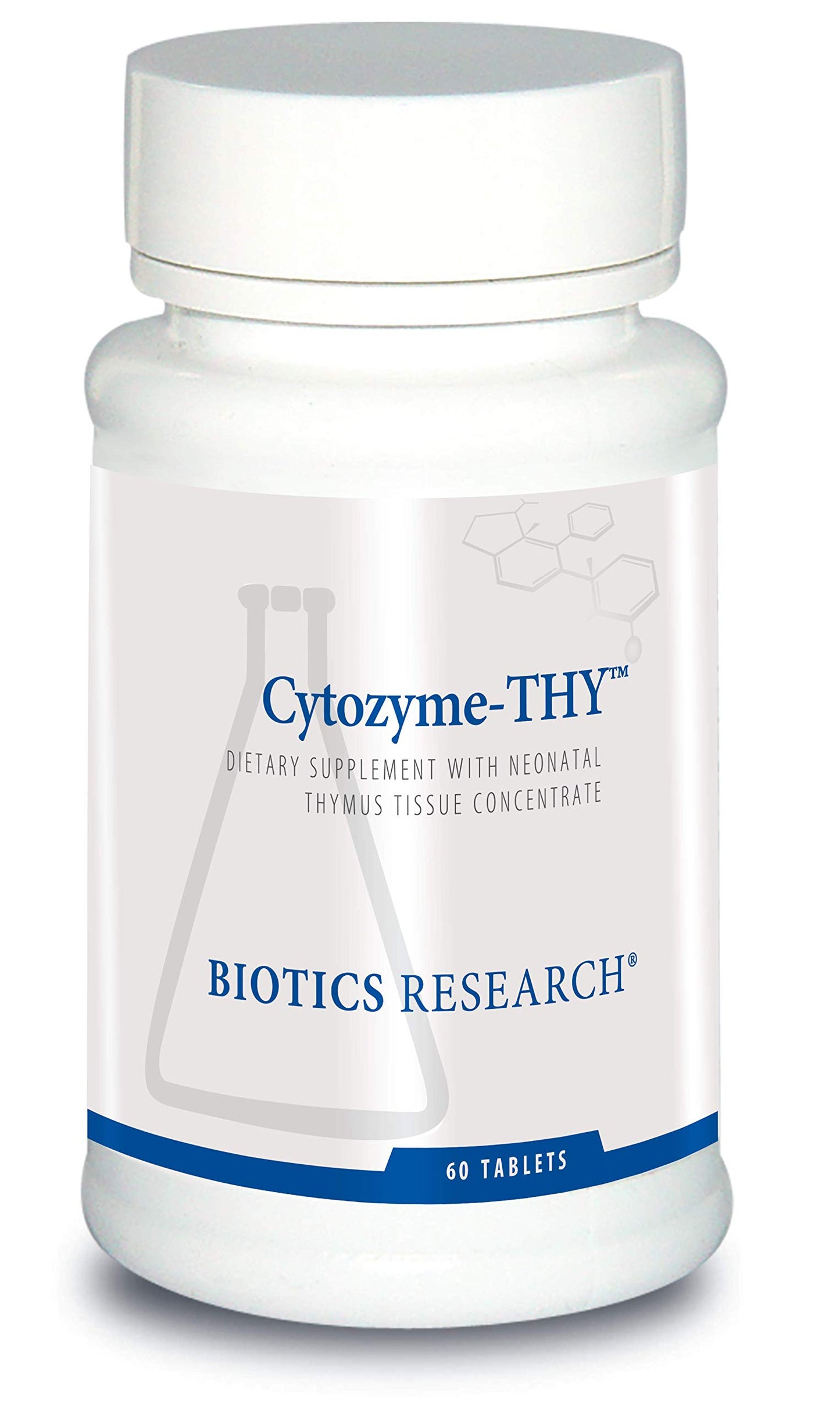 Biotics Research Cytozyme Thy Neonatal Thymus Concentrate Tablet, 60 Tablets