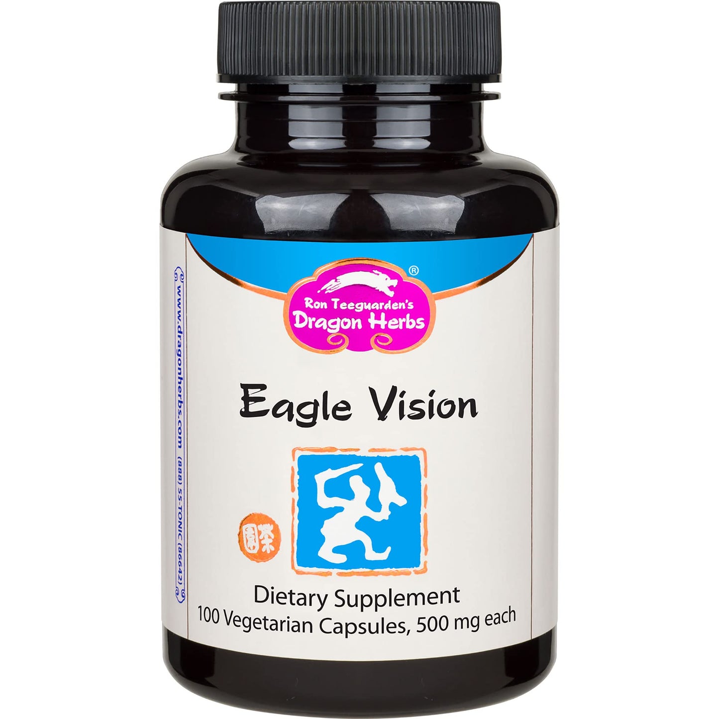 Dragon Herbs Eagle Vision Capsules, 100 Capsules