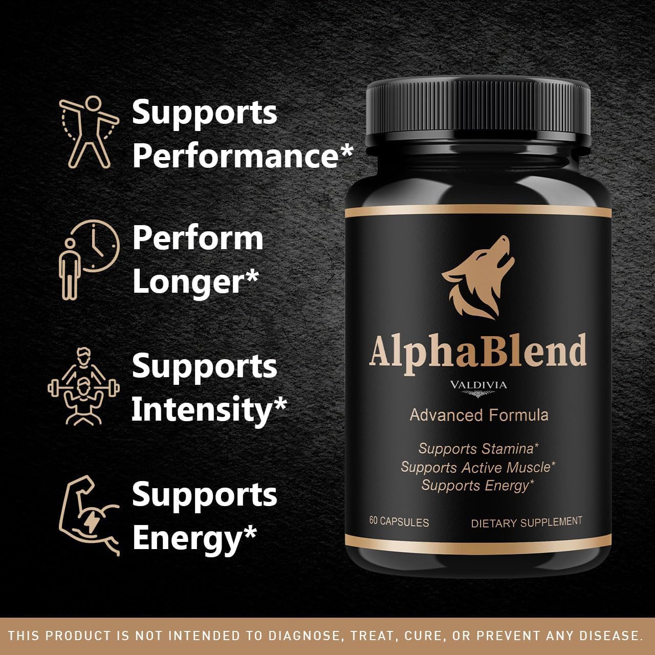 Valdivia Alpha Blend Capsules, 120 Capsules
