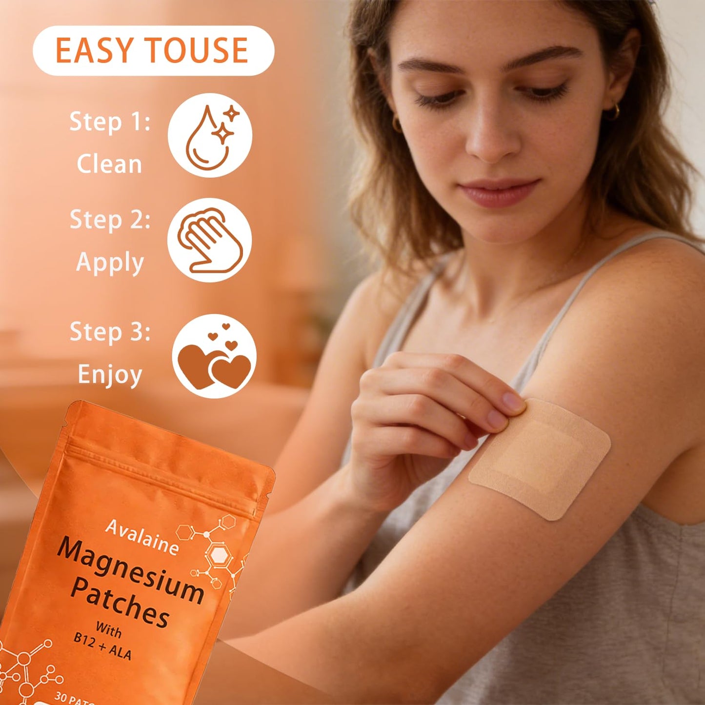 Gengyve Avalaine Magnesium Patches Tablet, 60 Tablets