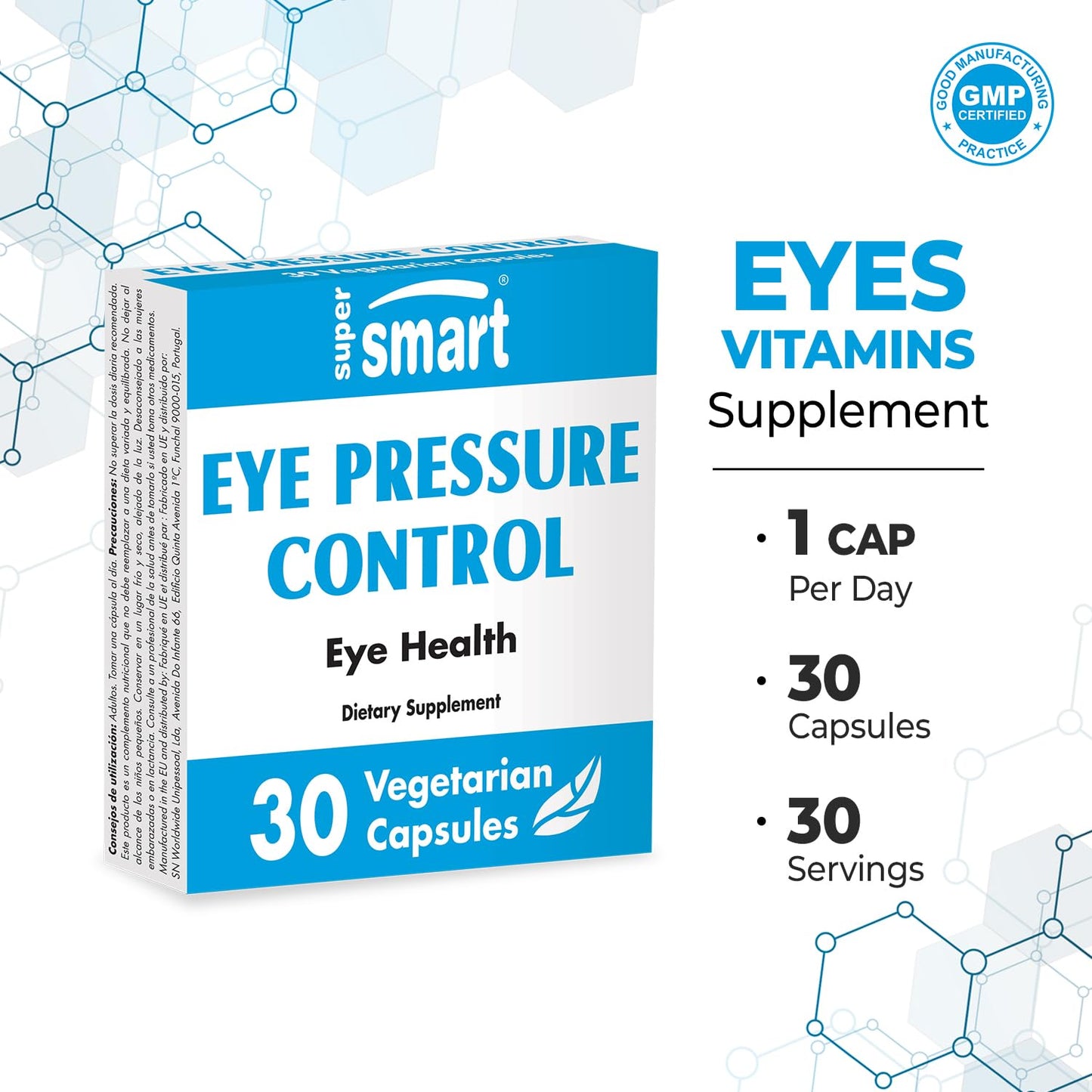 Supersmart Eye Pressure Control 30 Capsules