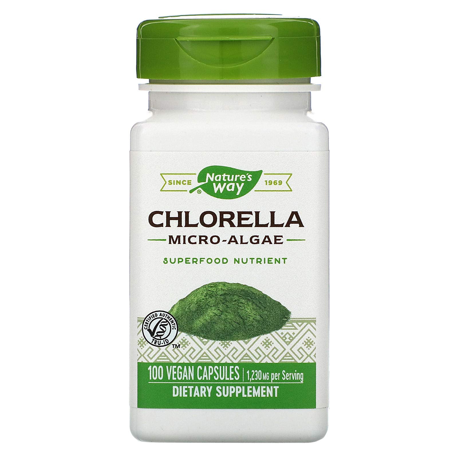 Nature's Way Chlorella Capsules 2.4 oz