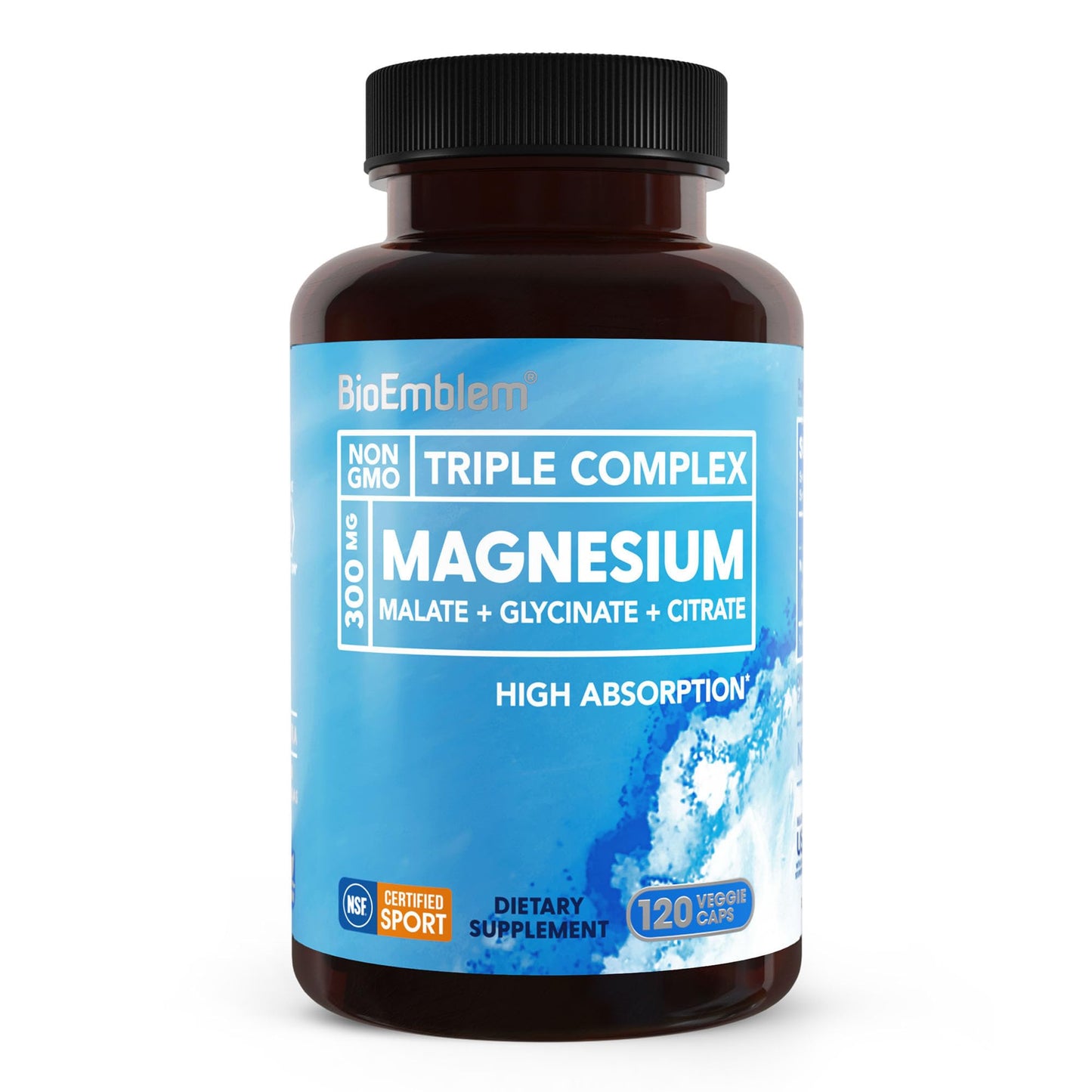 BioEmblem Magnesium Glycinate Capsules 30 Count
