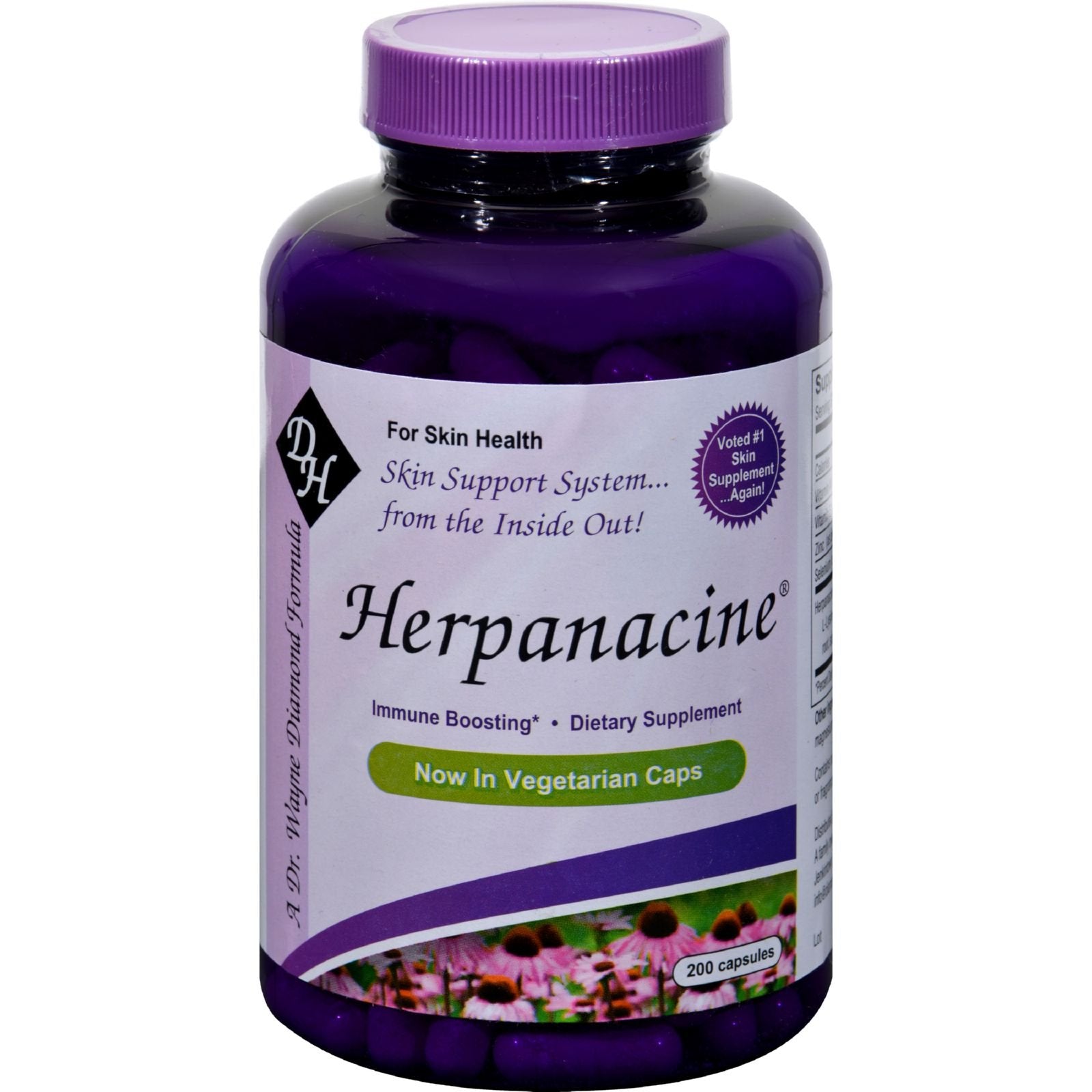 Herpanacine Skin Supplement Capsules 200