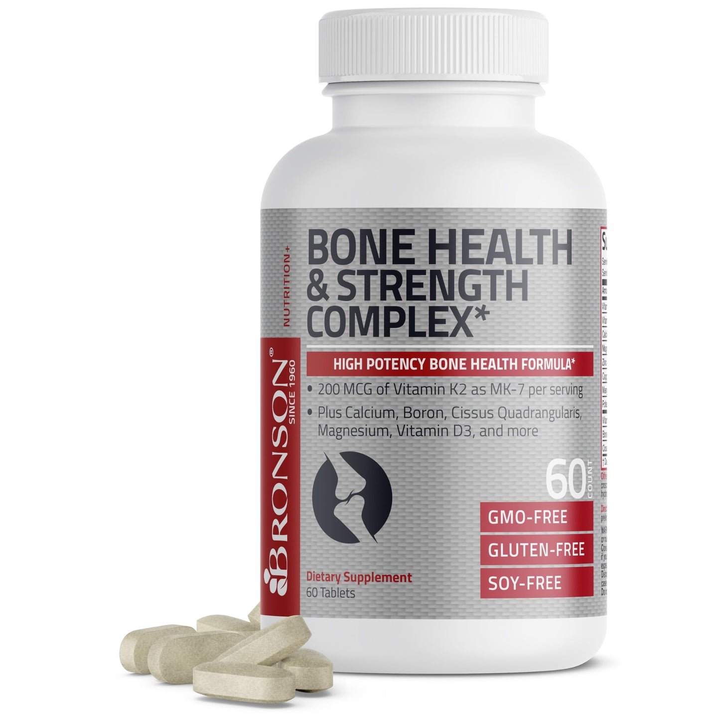 Bronson Bone Health & Strength Complex 60 Tablets