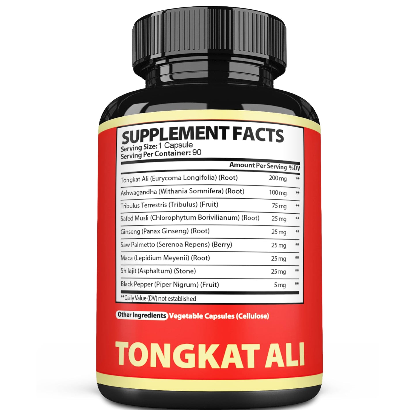 Satoomi Tongkat Ali Root Extract 9in1 with Ashwagandha and Tribulus Terrestris Capsule, 90 Count