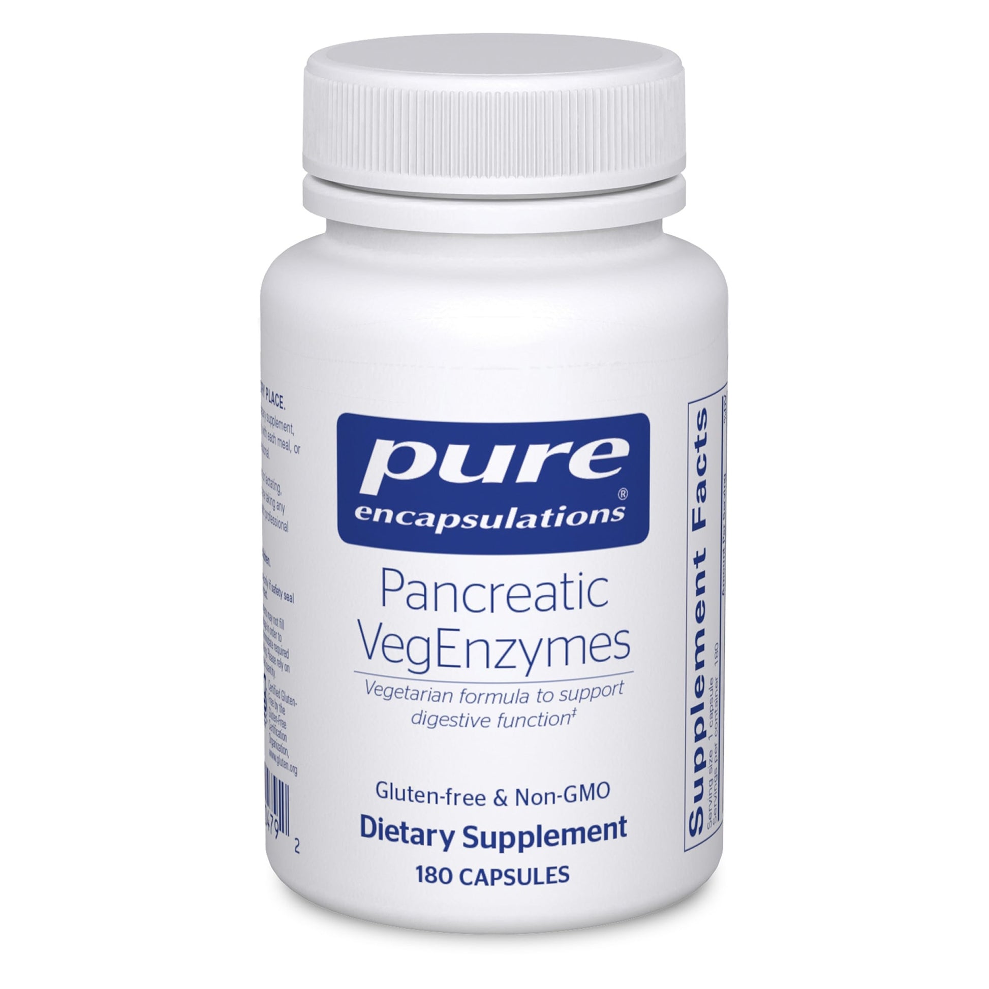 Pure Encapsulations Pancreatic VegEnzymes Capsule 180