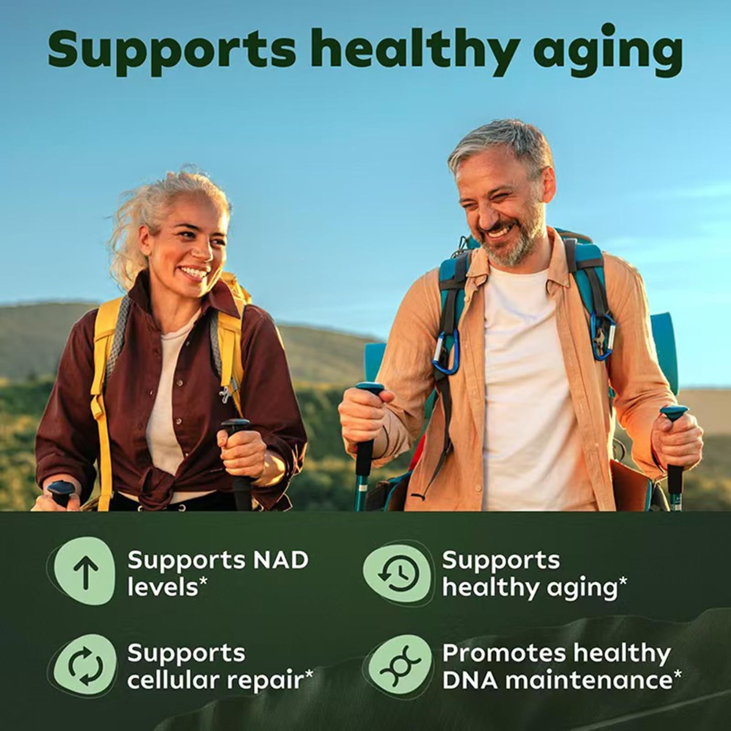 Lumine Organics NAD+ Supplement for Energy Metabolism Support Liposomal Capsules 1 Capsule