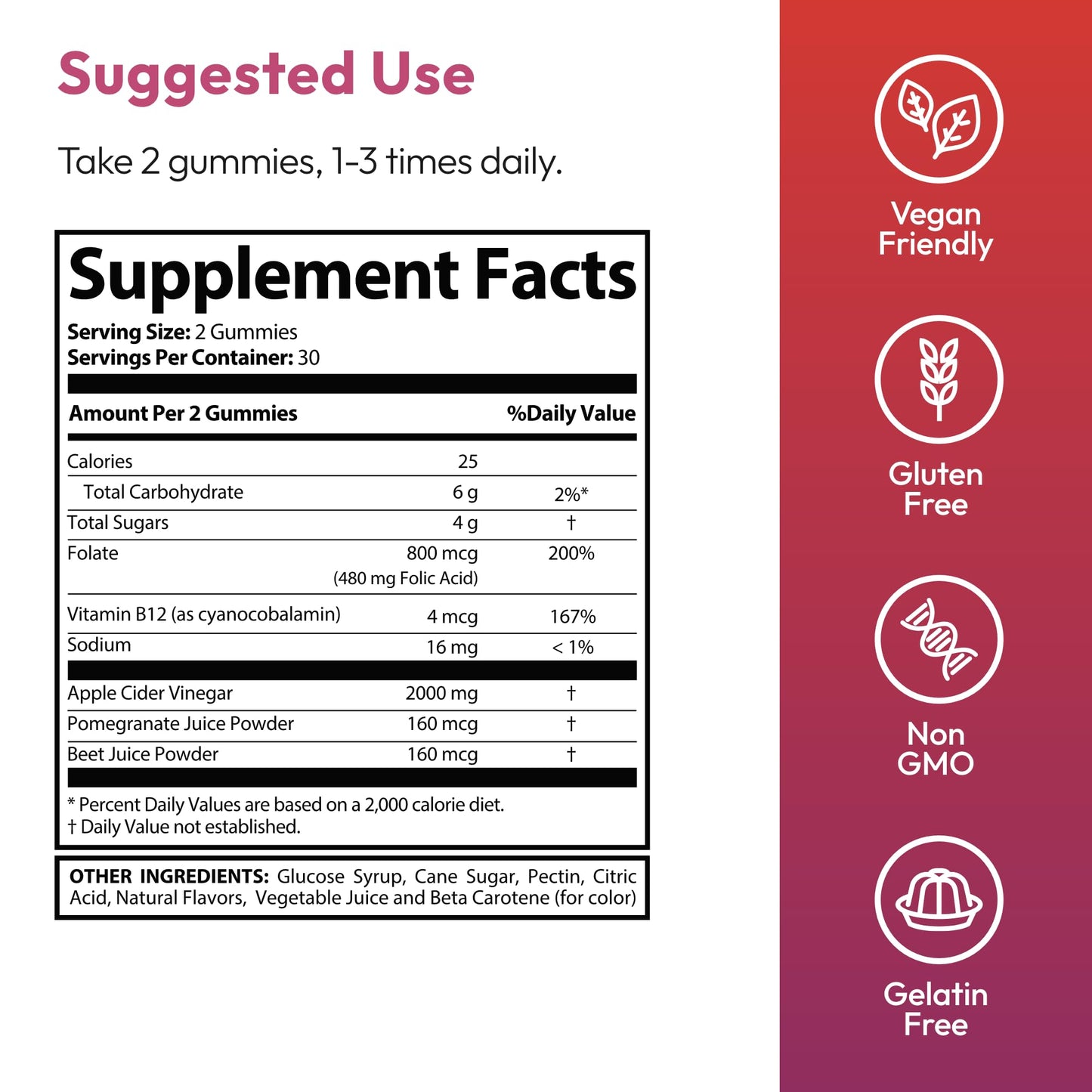 Justified Laboratories Pure Slim Keto ACV Gummies Extreme 180 Gummies