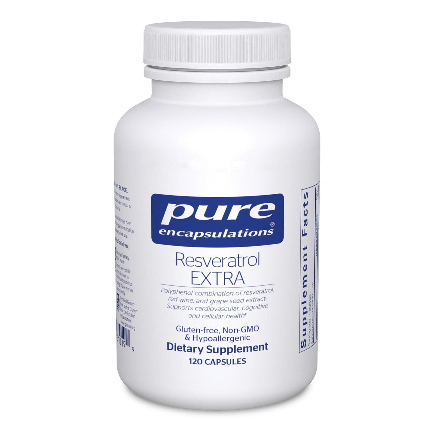 Pure Encapsulations Resveratrol Extra 120 Capsules