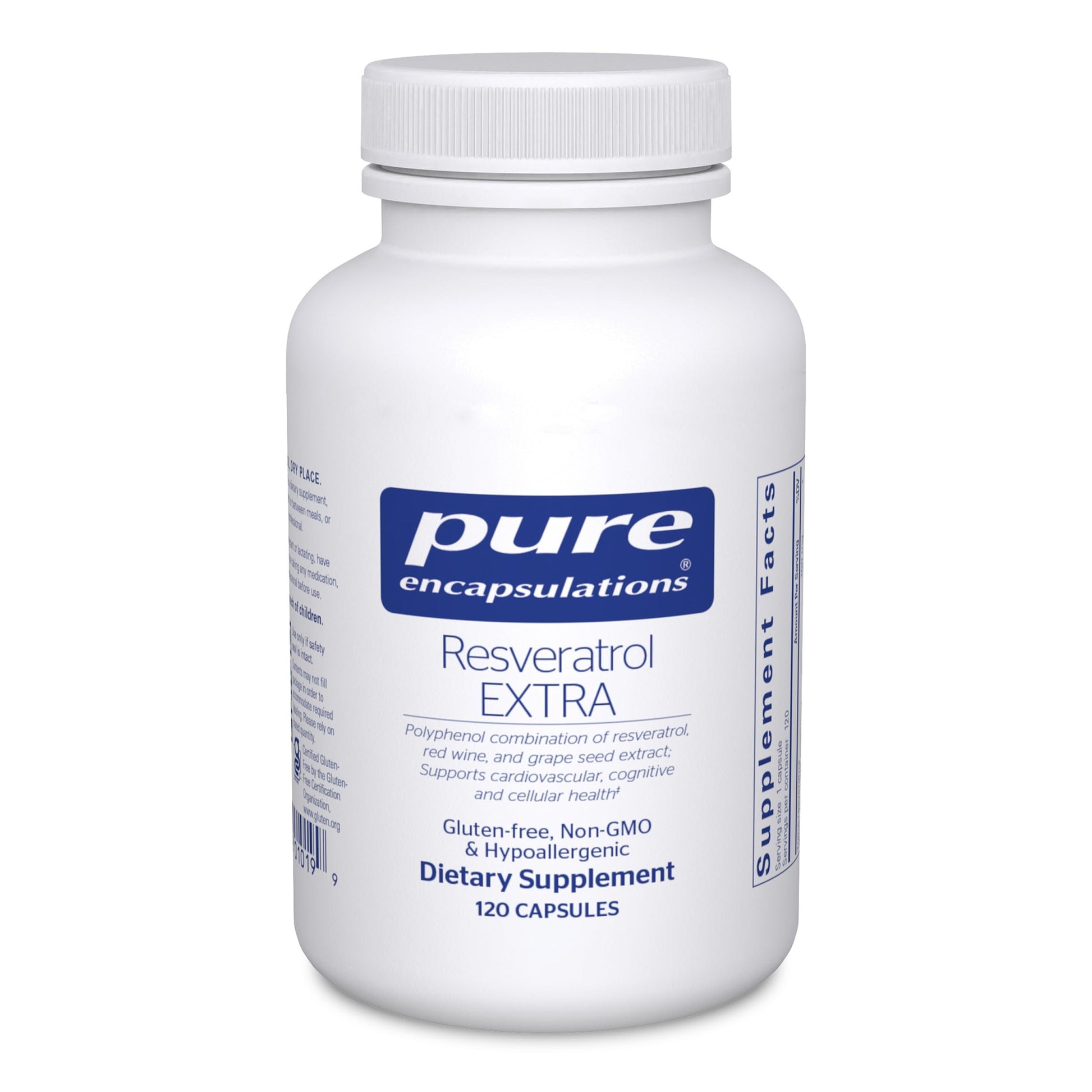 Pure Encapsulations Resveratrol Extra 120 Capsules