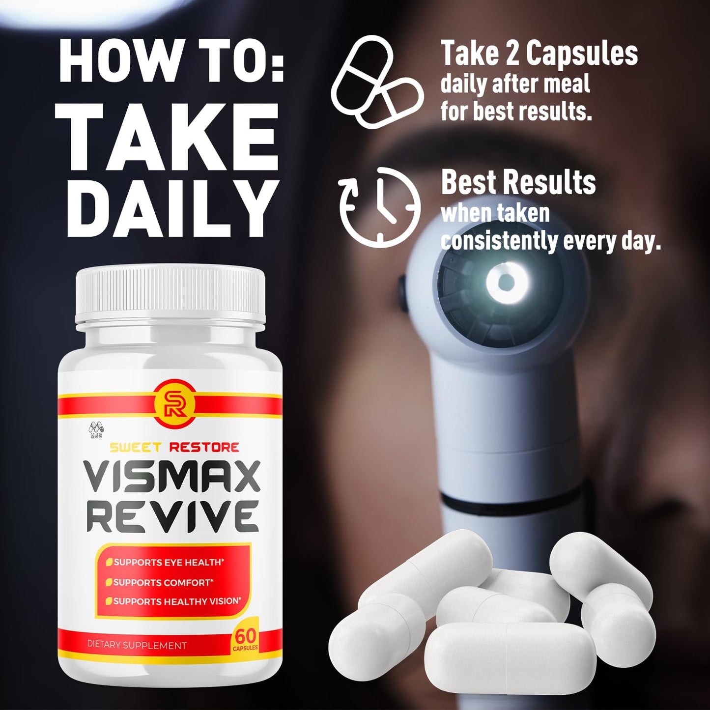 MJO Vismax Revive Capsule 60 Count