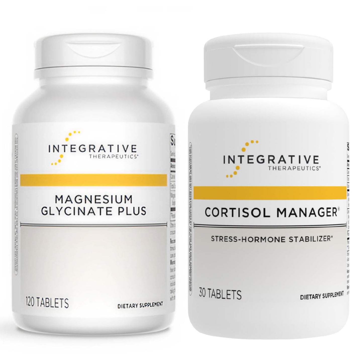 Integrative Therapeutics Cortisol Manager & Magnesium Glycinate Plus 150 Tablets