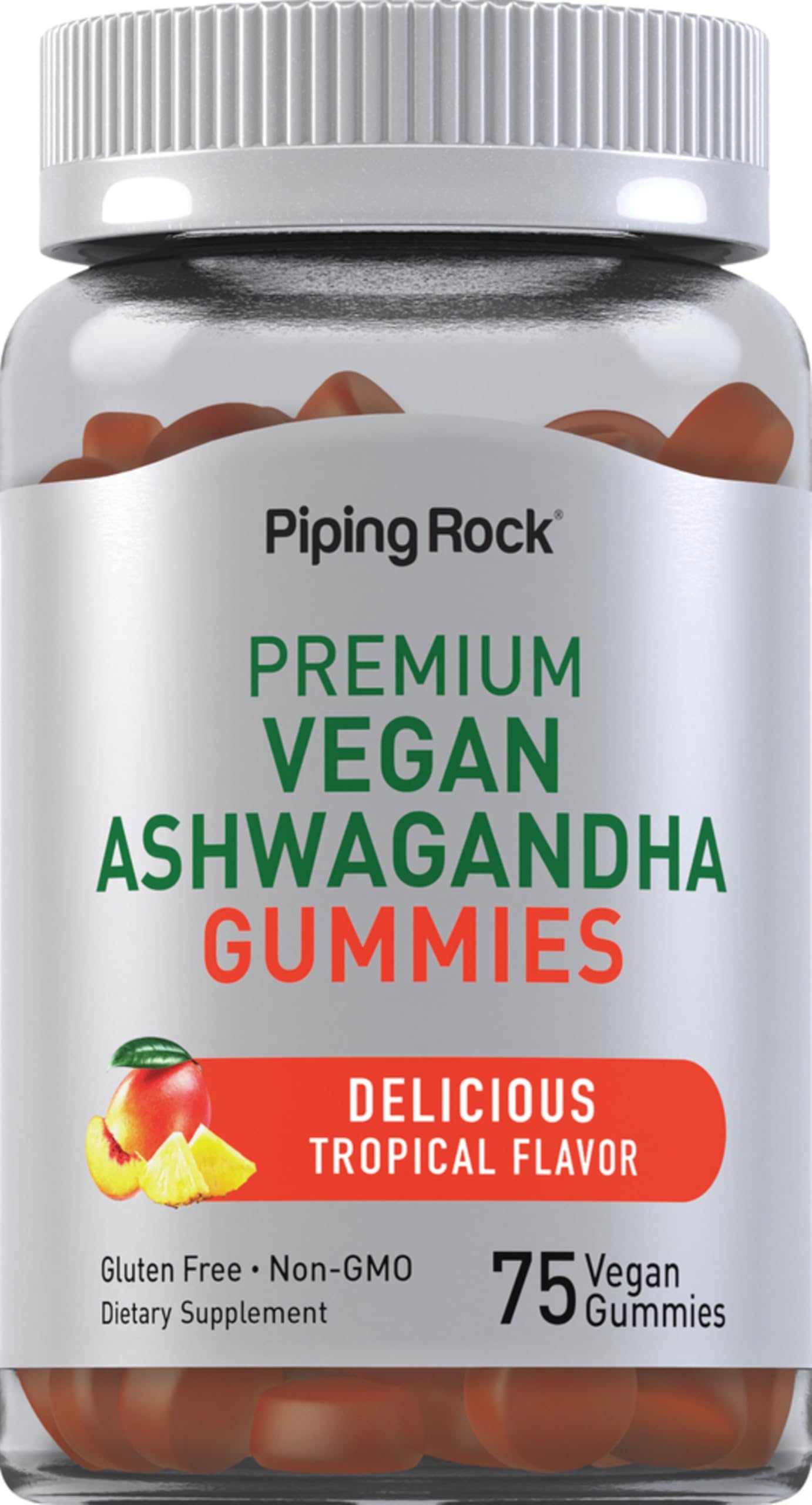 Piping Rock Ashwagandha Gummies 75 Count