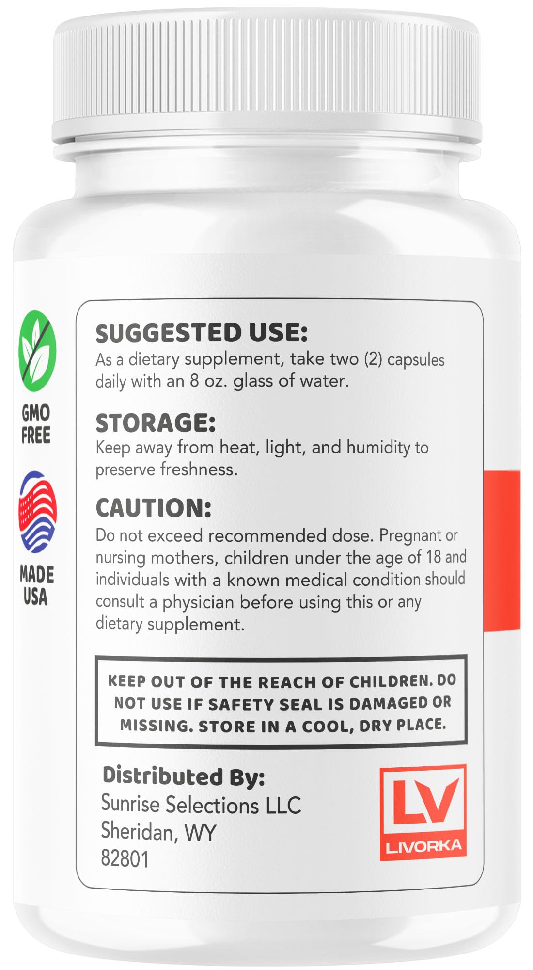LIVORKA Citrus Burn Capsules, 120 Capsules