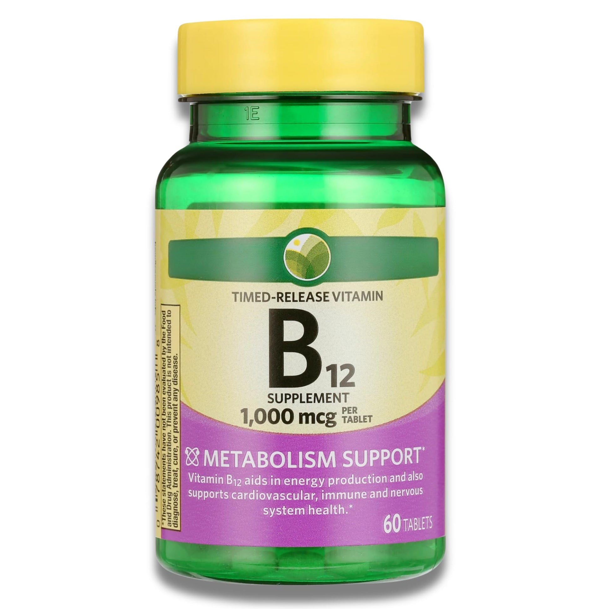 KP+ Vitamin B12 1,000 mcg Timed-Release Tablet, 60 Tablets