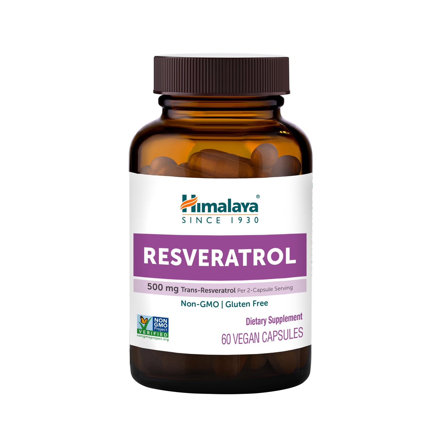 Himalaya Resveratrol for Healthy Aging and Antioxidant Support, 60 Capsules