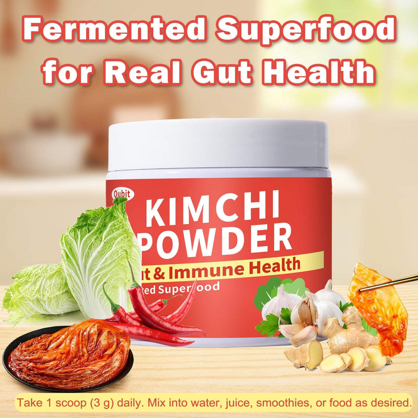 QUBIT Kimchi Supplement Powder 6