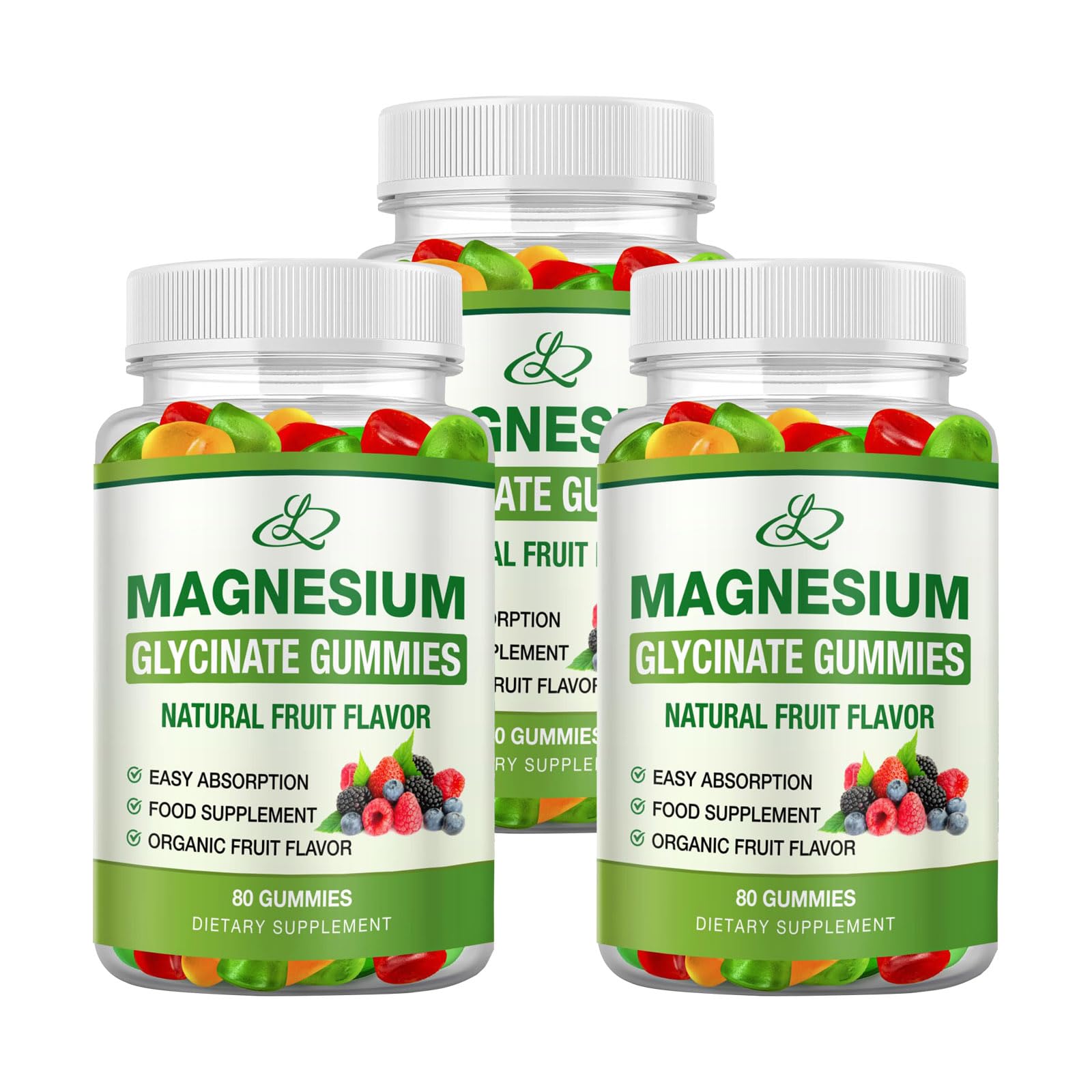 LOSSENGLE Magnesium Glycinate Gummies 240-count