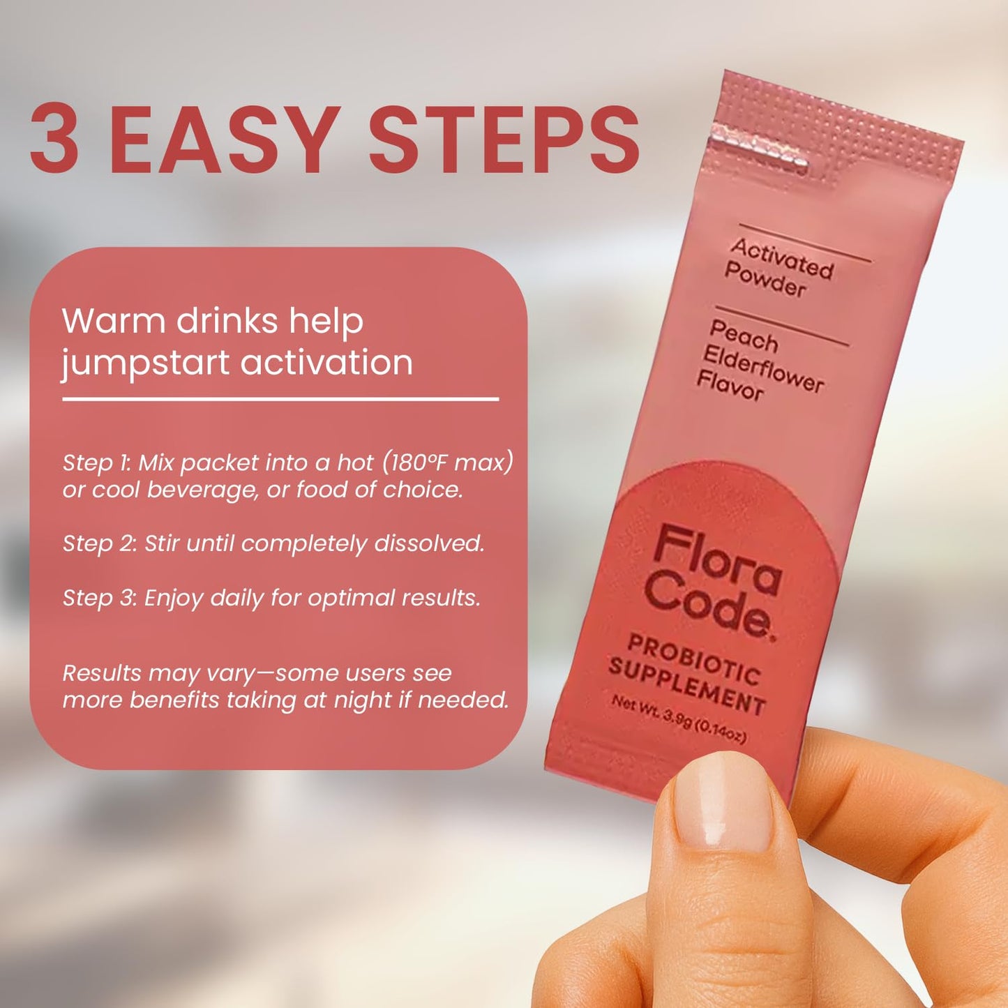Flora Code Probiotic Powder 4.01 Ounce