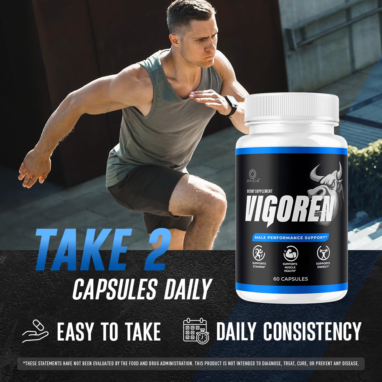 OVICIA Vigoren Capsules, 120 Capsules
