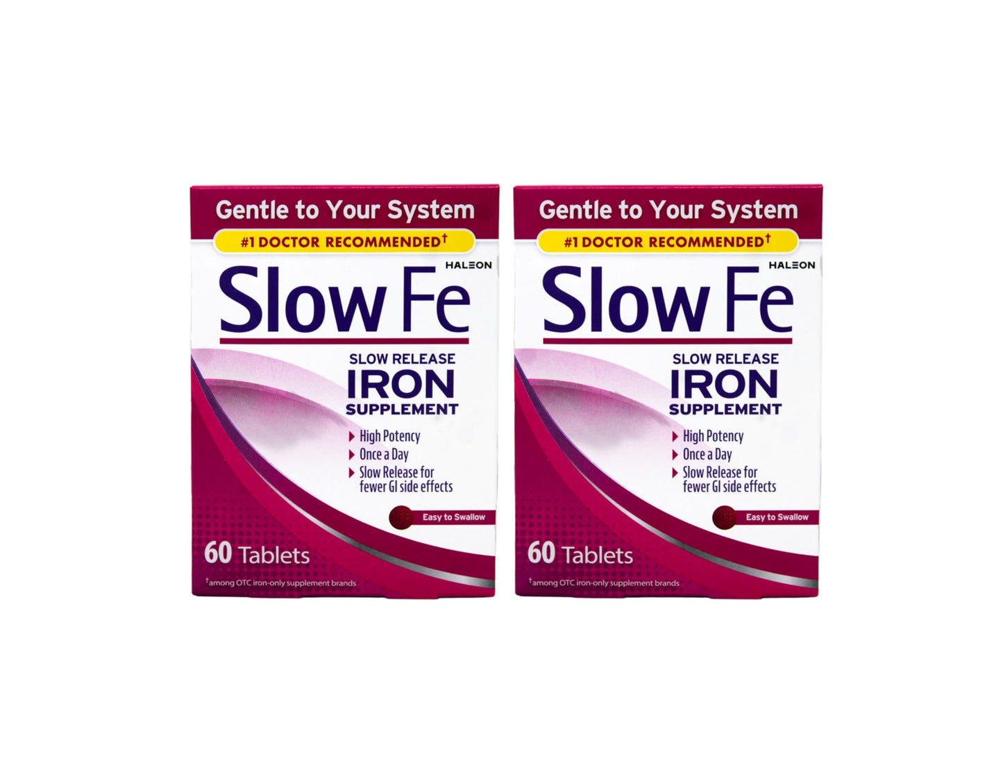 Slow Fe High Potency Iron 45 mg Slow Release Tablets 120 Count
