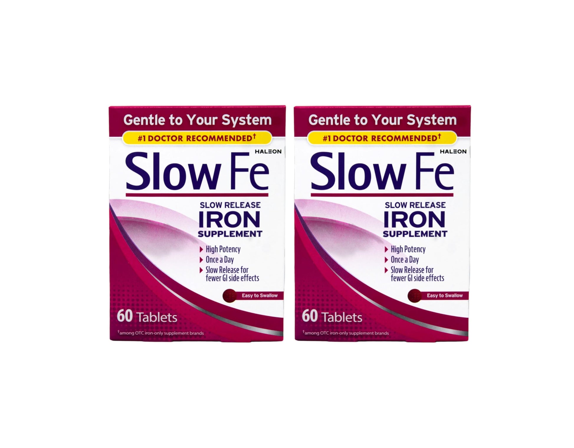 Slow Fe High Potency Iron 45 mg Slow Release Tablets 120 Count