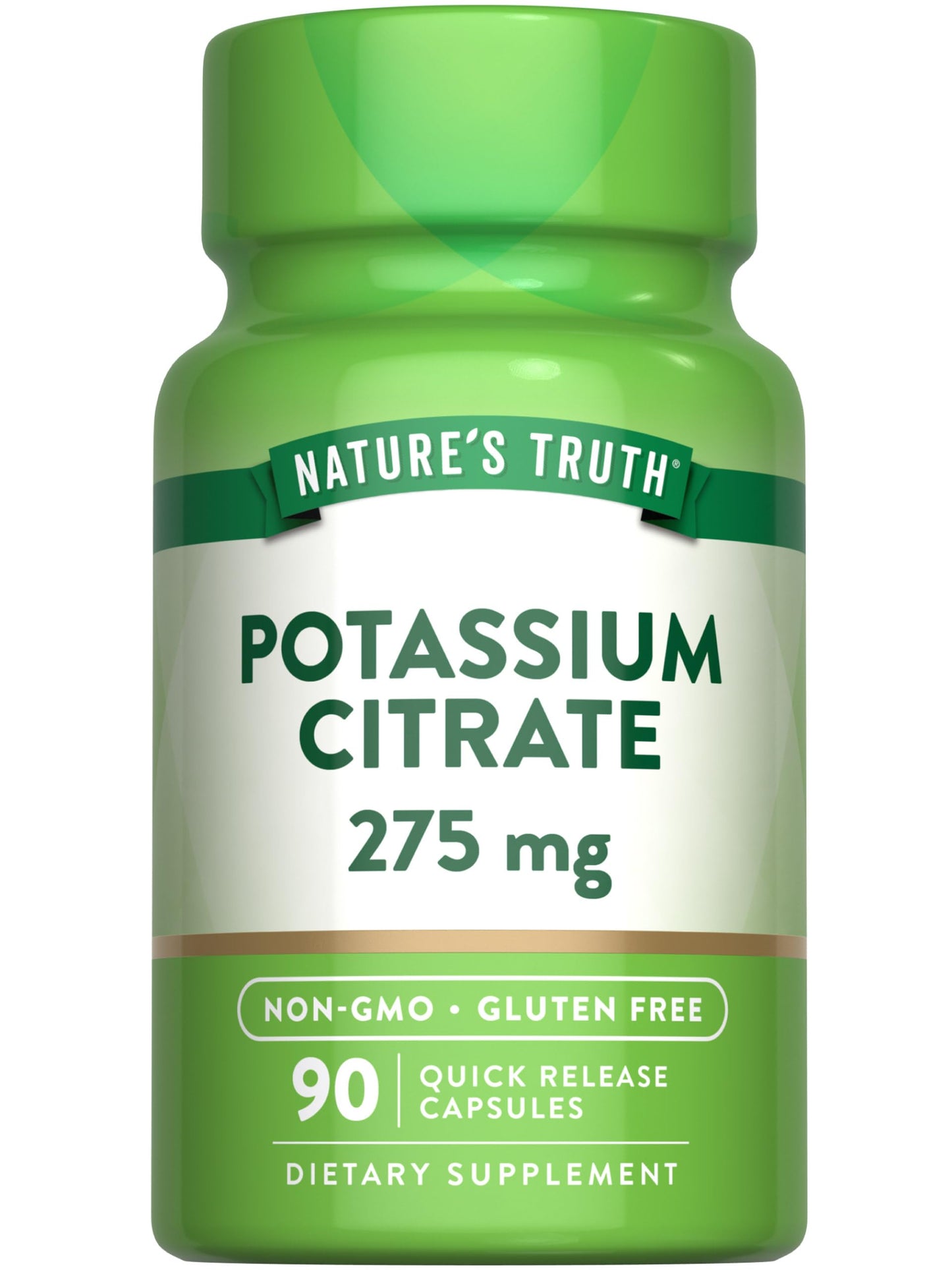 Nature's Truth Potassium Citrate Supplement 90 Capsules