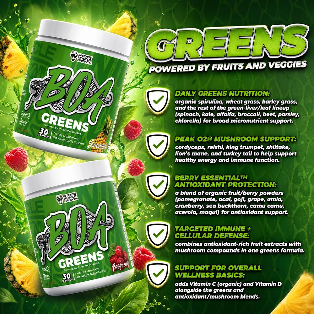 BOA Greens Powder 6.3 Ounce