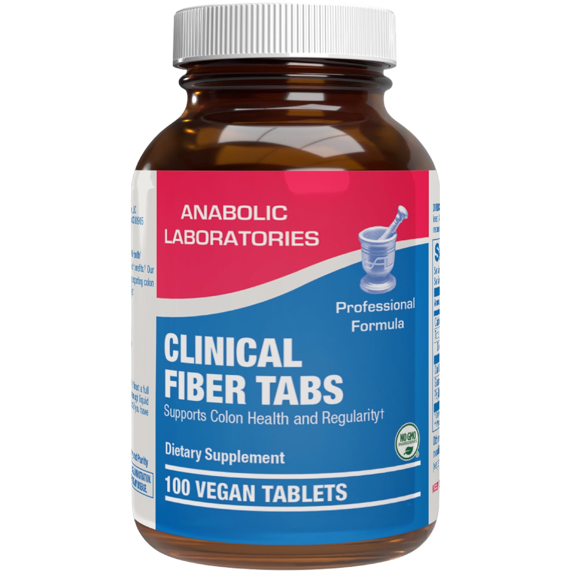 Anabolic Laboratories Psyllium Husk Fiber Tablets, 100 Count