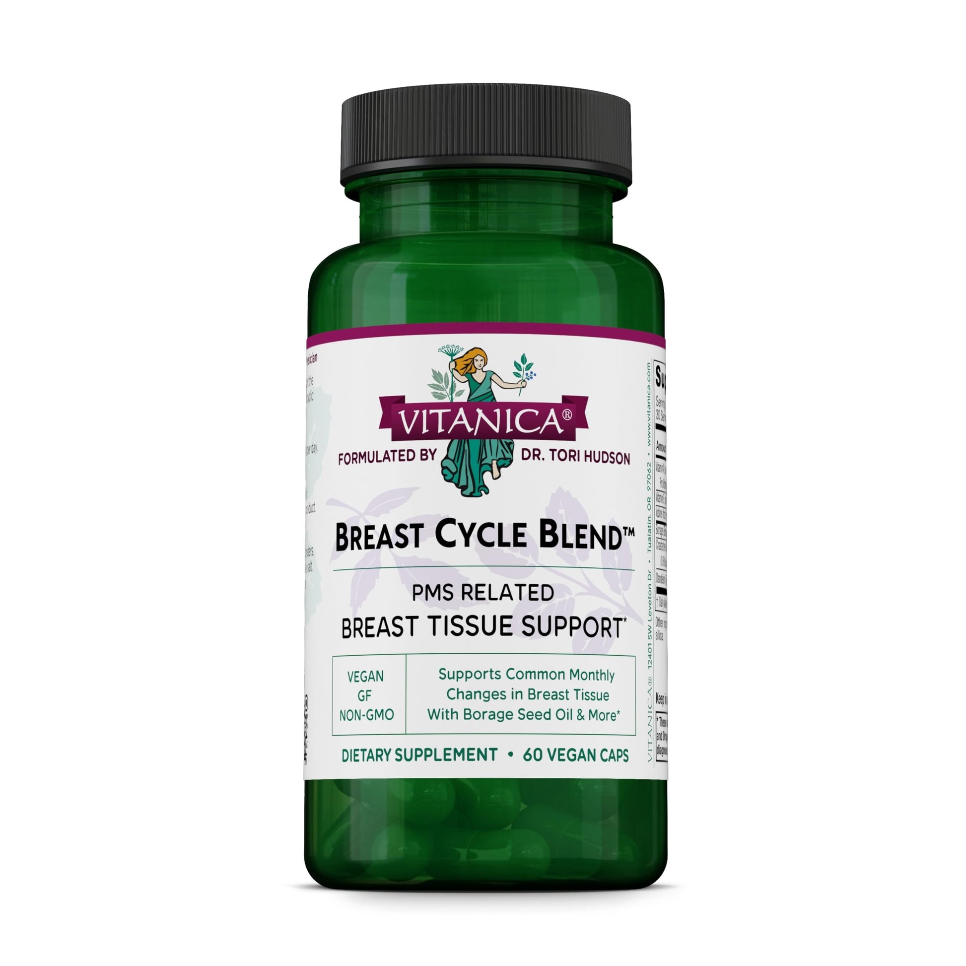Vitanica Breast Cycle Blend Capsules, 60 Count