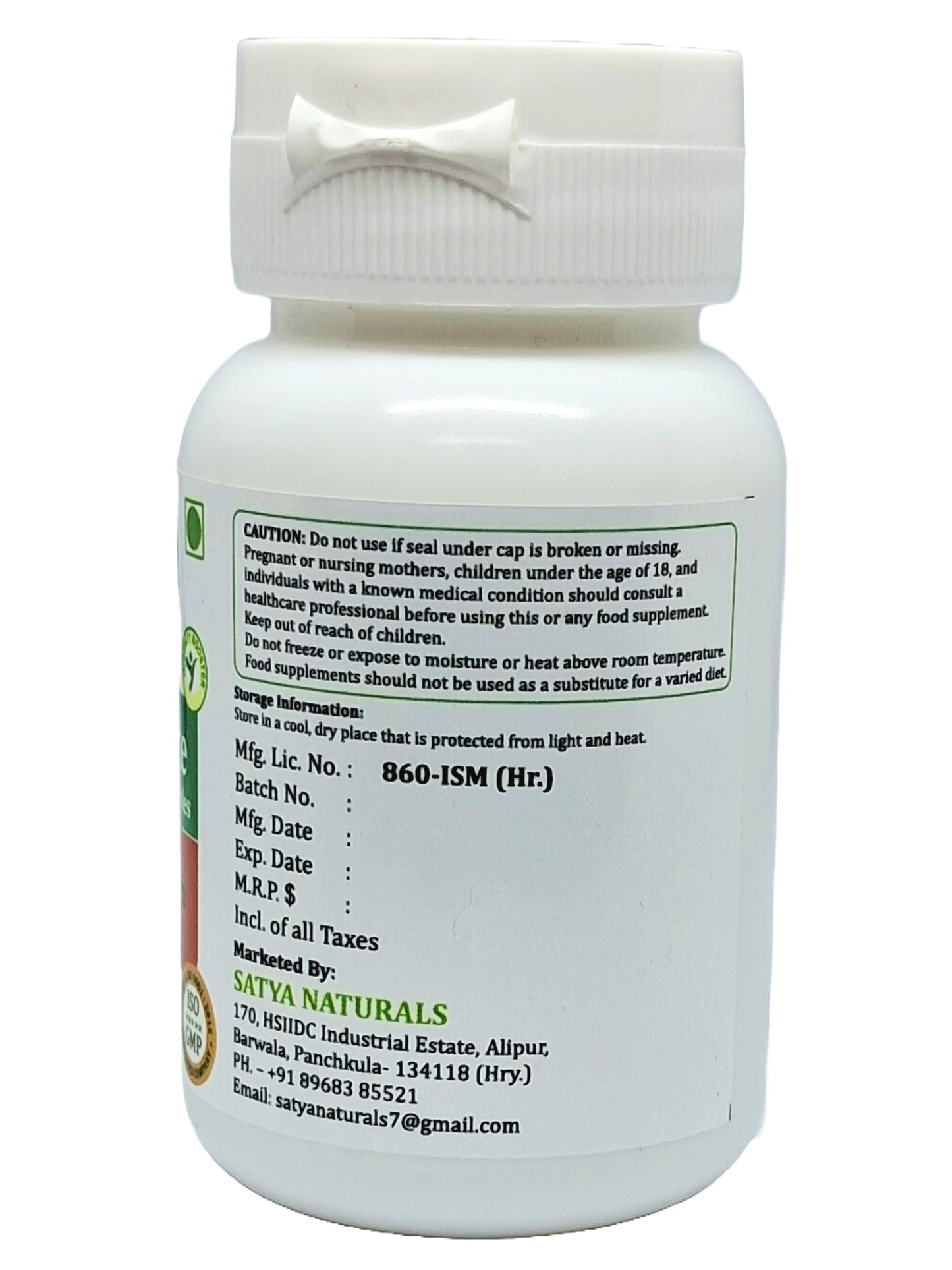 Satya Naturals Shilajit Forte Capsule 500 mg, 60 Capsules