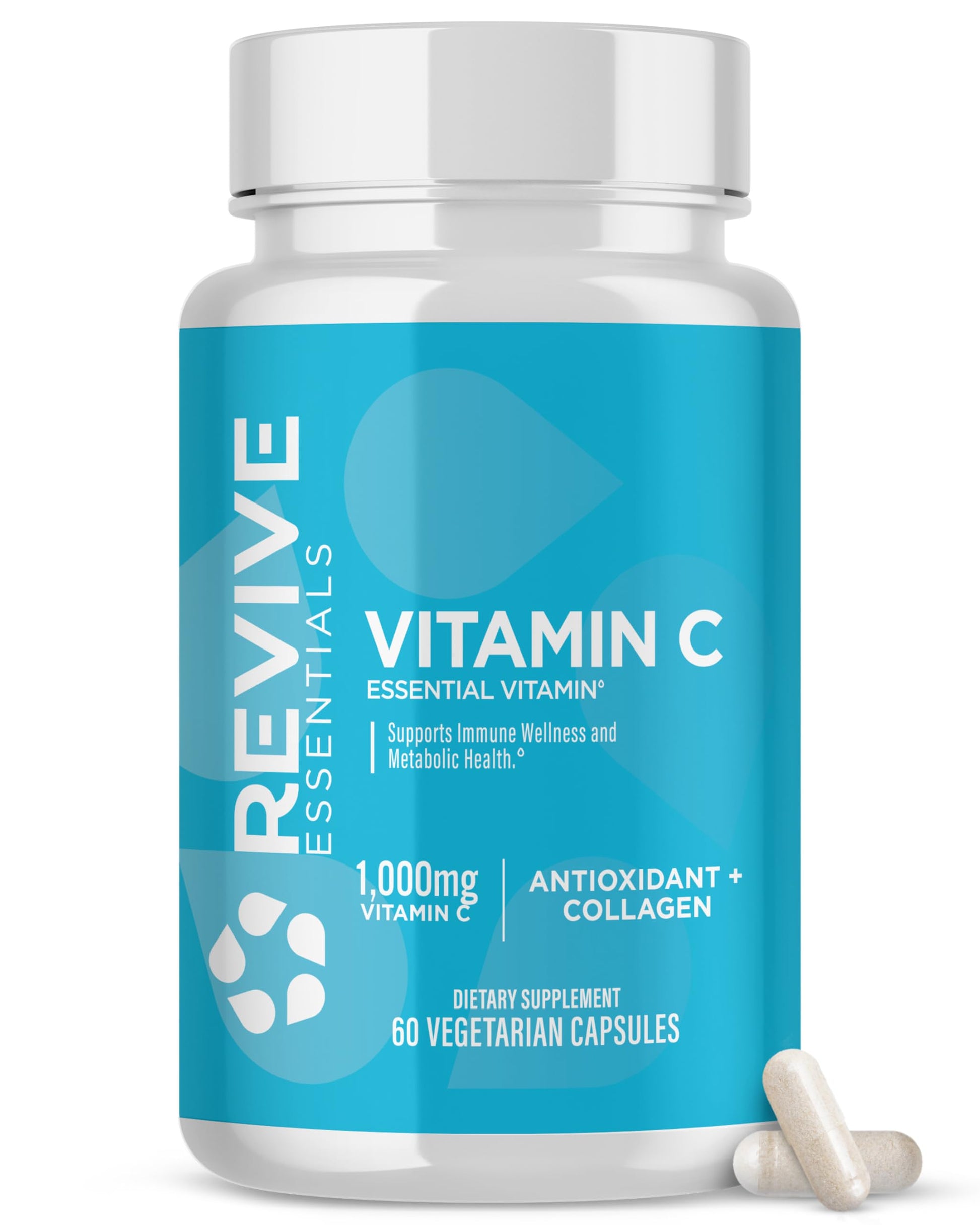 Revive Vitamin C 1000mg Capsules, 200 Count
