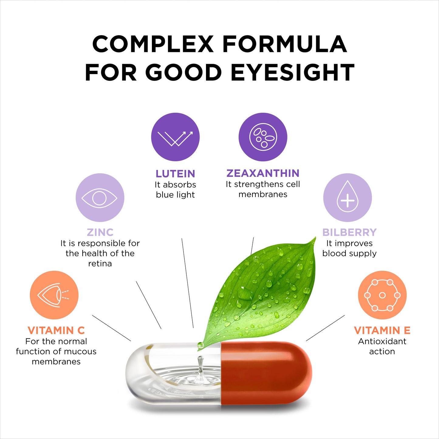 ZeaForce Excellent Vision Capsule 90 Count
