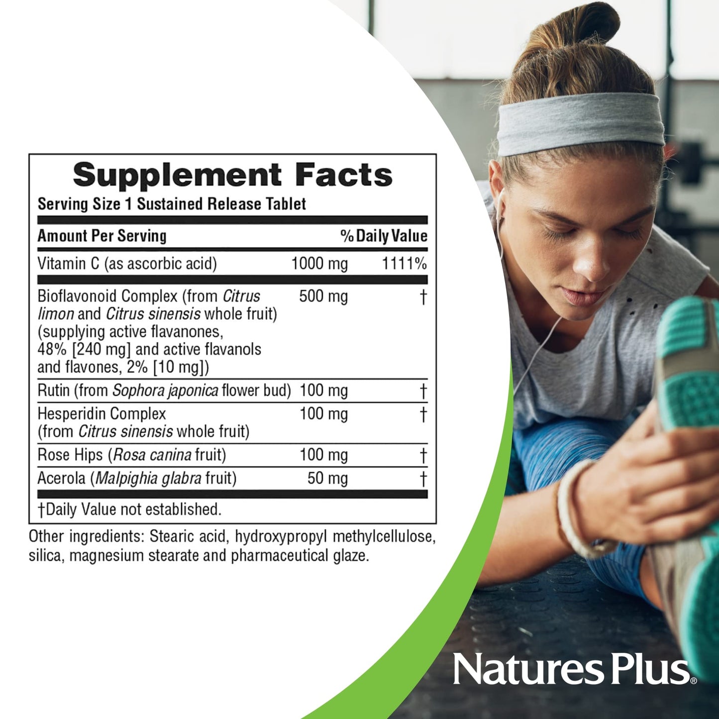 NaturesPlus Super C Complex Sustained Release Tablets 90