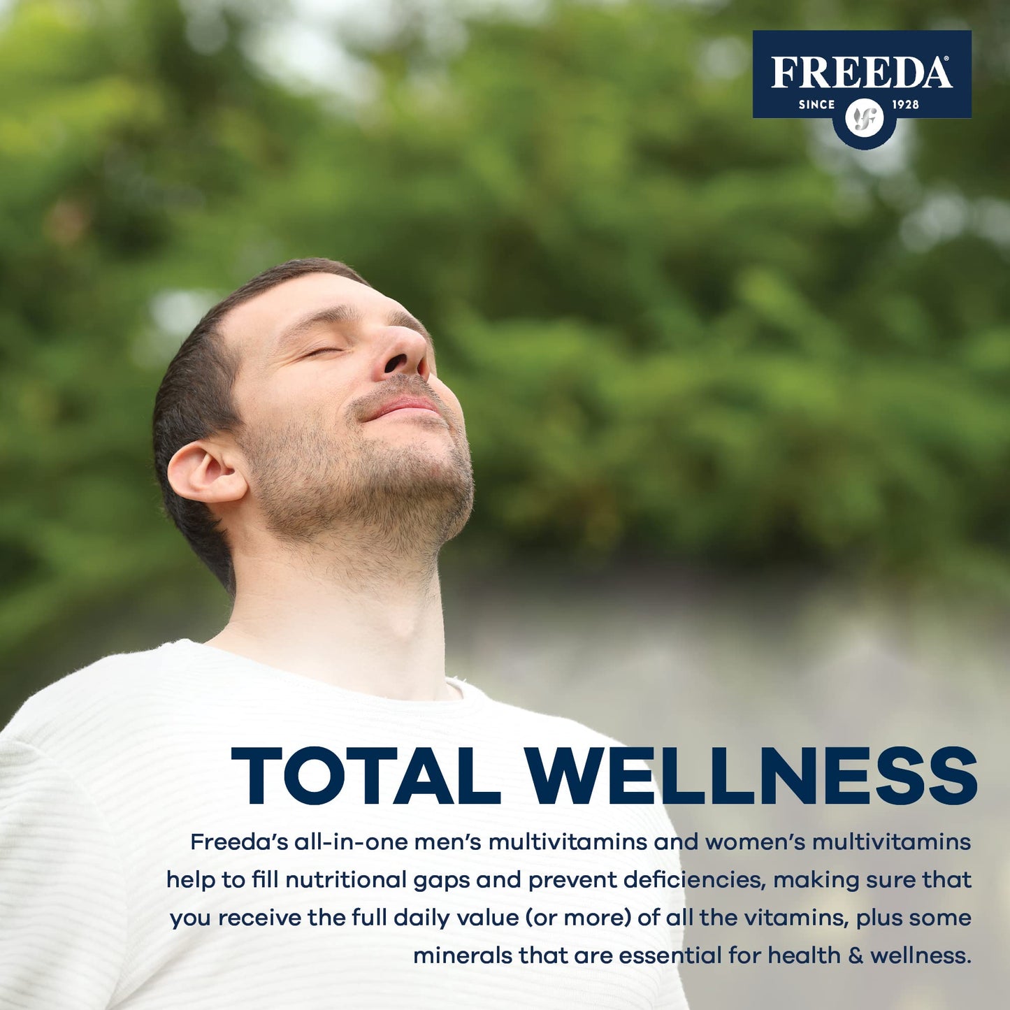 FREEDA One Daily Multivitamin Without Iron Capsules, 250 Count