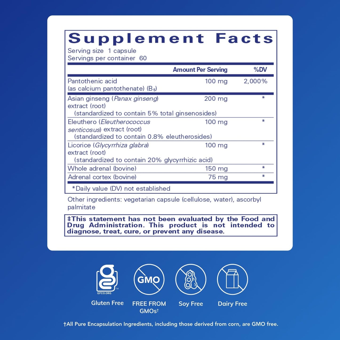 Pure Encapsulations ADR Formula Capsule, 60 Capsules