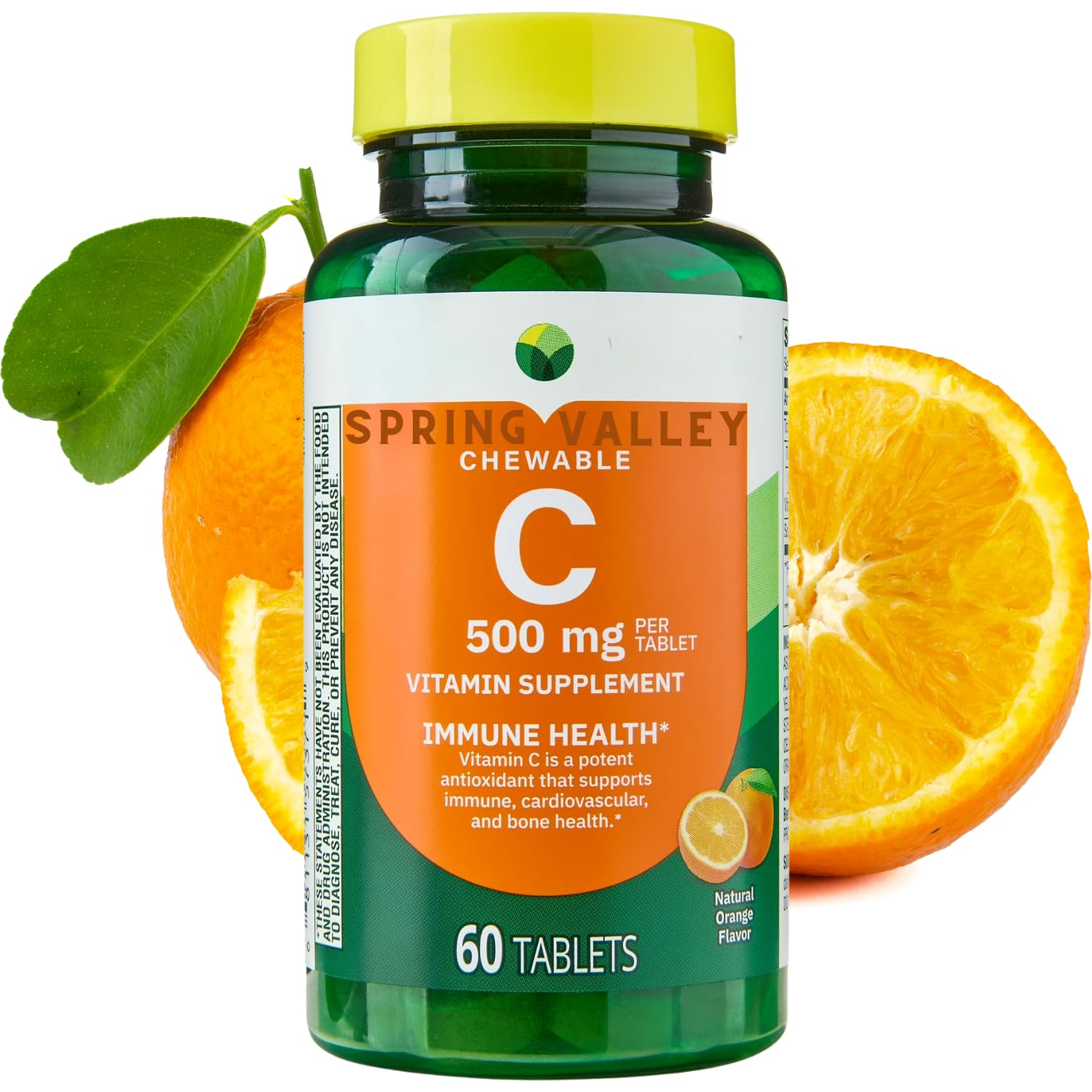 Generic Vitamin C Immune Health Dietary Supplement Tablet, 60 Tablets