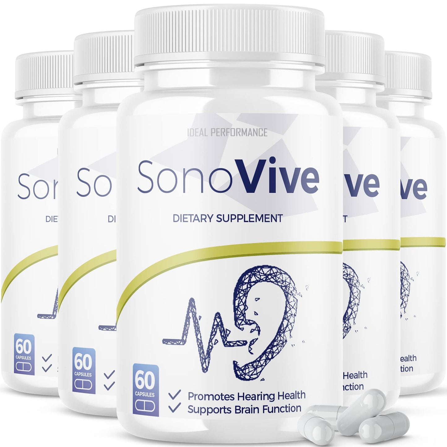 IDEAL PERFORMANCE Sonovive Capsules 300 Capsules