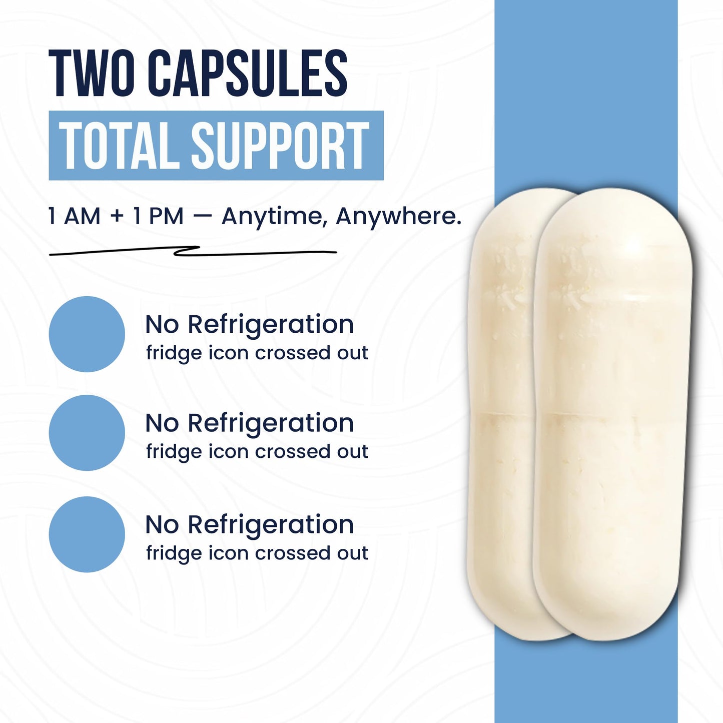 WOUND CAREPLUS Probiotic 40 Billion CFU - 10-Strain Blend with Lactobacillus & Bifidobacterium - Supports Digestive & Immune Health, 60 Capsules