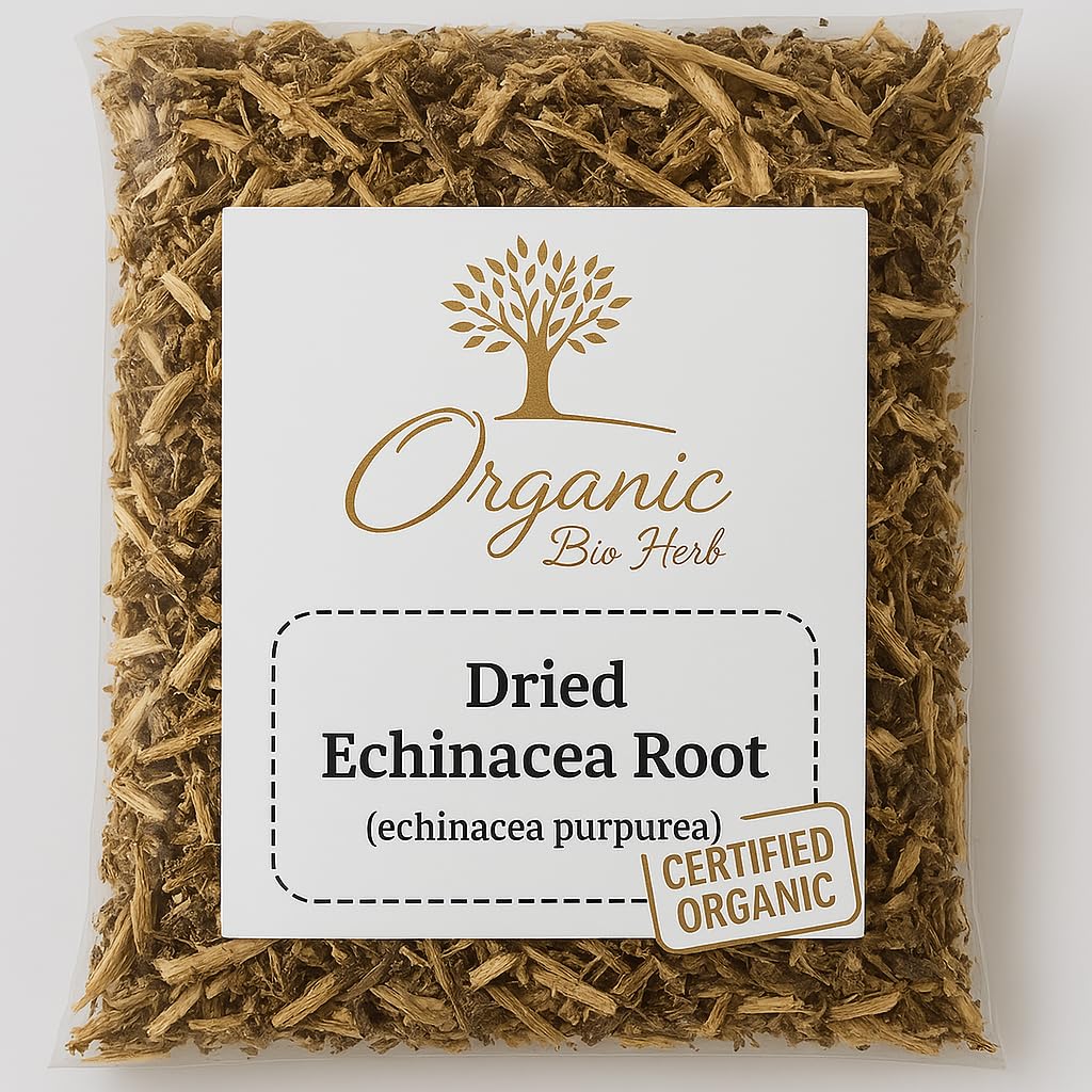 Organic Bio Herbs Dried Echinacea Root Powder, 2 oz
