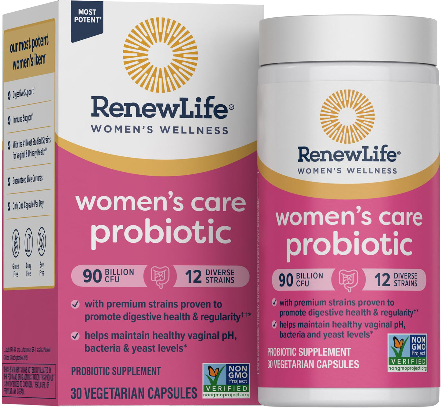 Renew Life Women's Probiotic Capsules, 30 Capsules