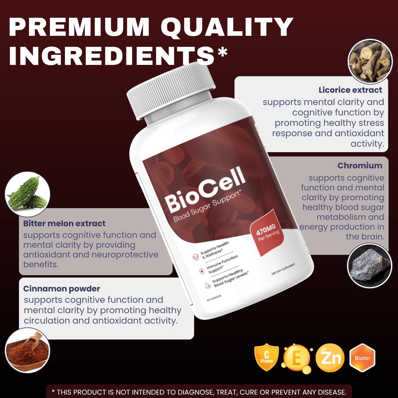 SuppNature Bio Cell Capsule 60 Capsules