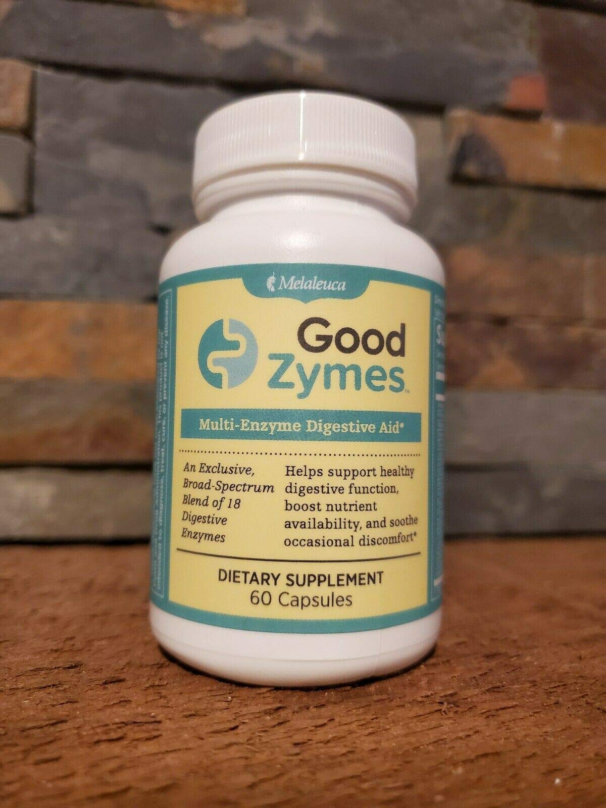 Grace nnvg Melaleuca Good Zymes Digestive Supplement Capsules 60 Count