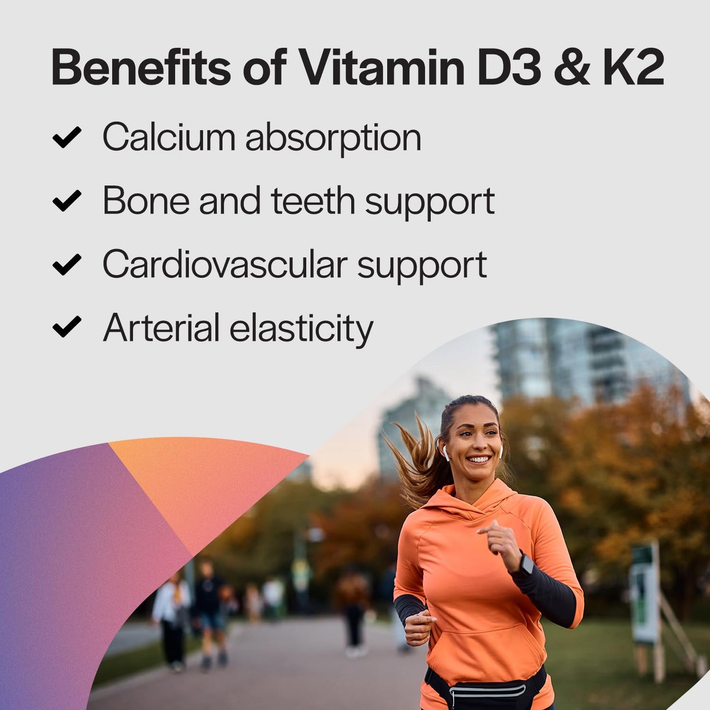 PureFormulas Vitamin D3 K2 Supplement Capsule 60 Capsules