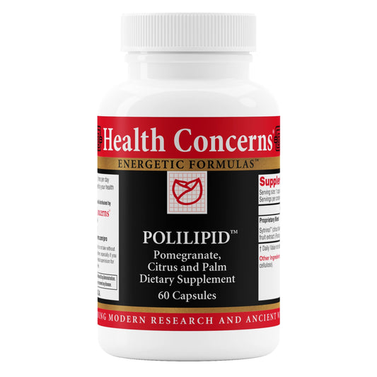 Health Concerns Polilipid Cardiovascular Support & Cholesterol Health with Sytrinol & Pomegranate Extract Antioxidant Support Capsules, 60 Capsules