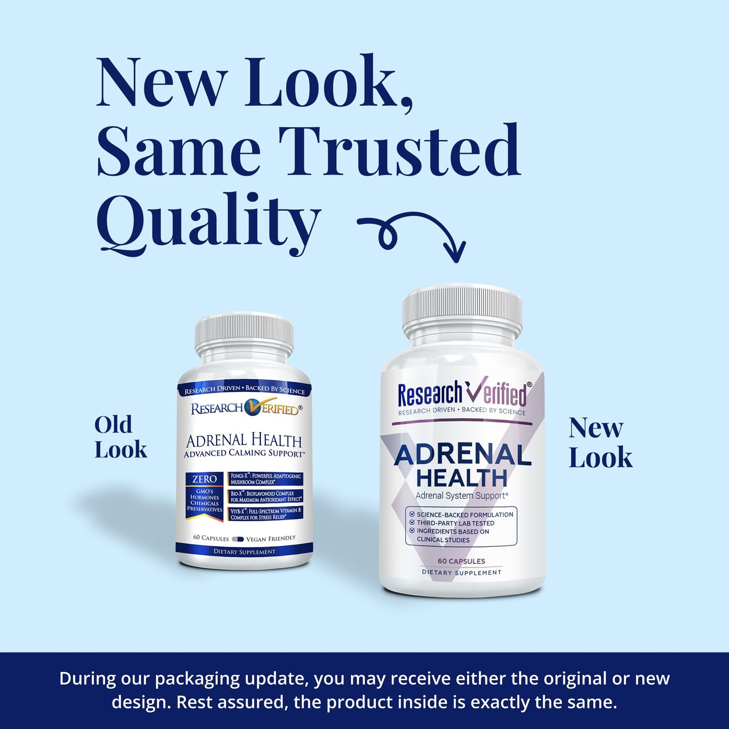 Research Verified Adrenal Support Capsules, 60 Capsules