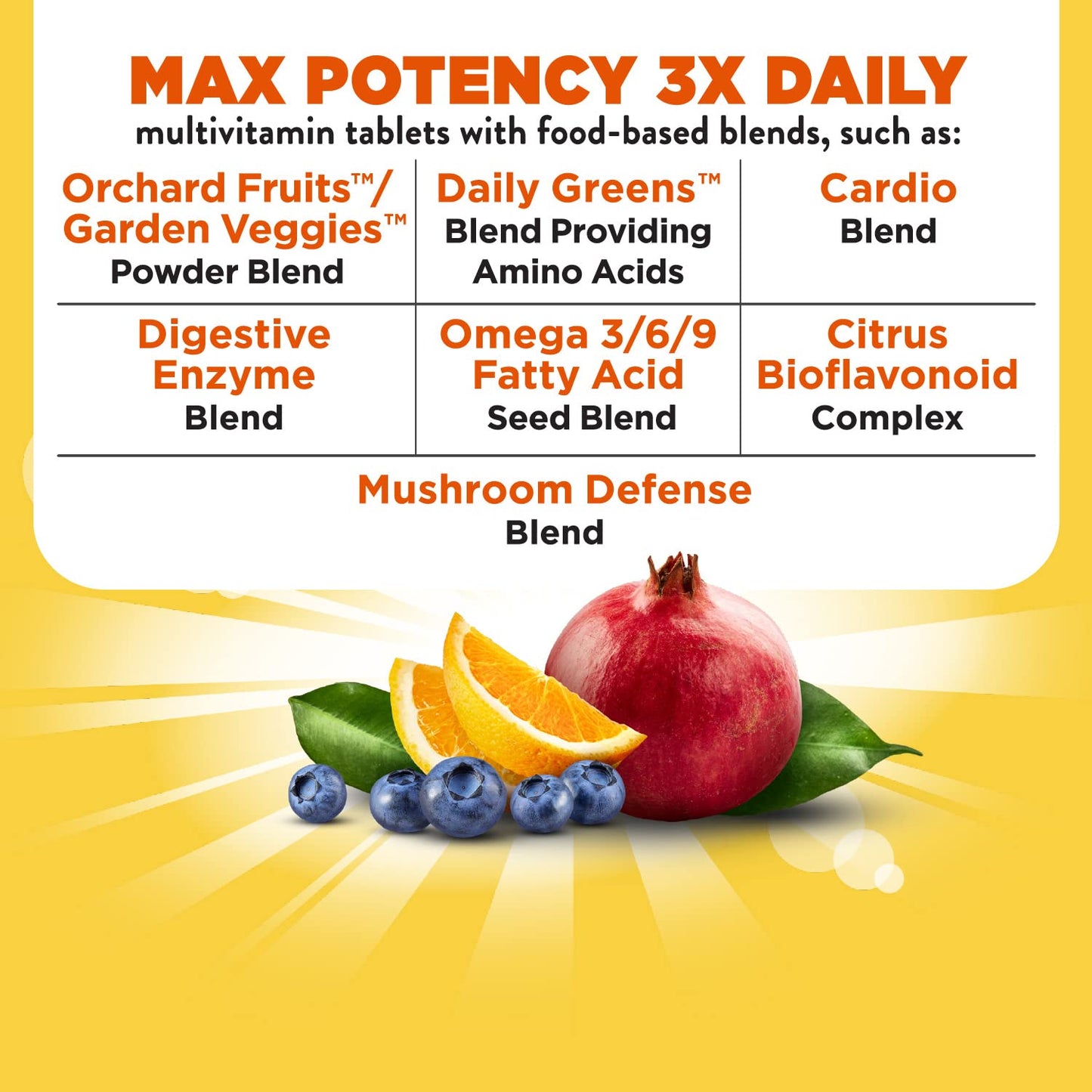 Nature's Way Alive! Max Potency Daily Multivitamin Capsules, 90 Count